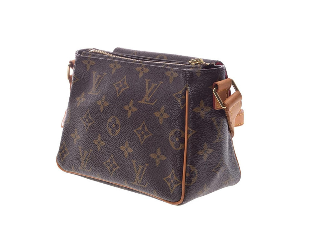 Louis Vuitton Monogram Shoulder Bag Viva Cite Brown